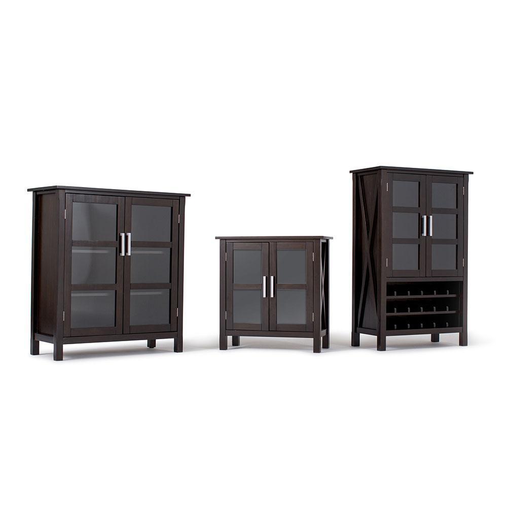 Hickory Brown | Kitchener High Storage Wine Rack