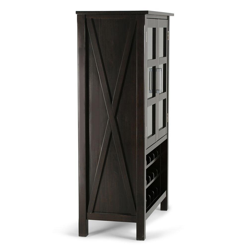 Hickory Brown | Kitchener High Storage Wine Rack