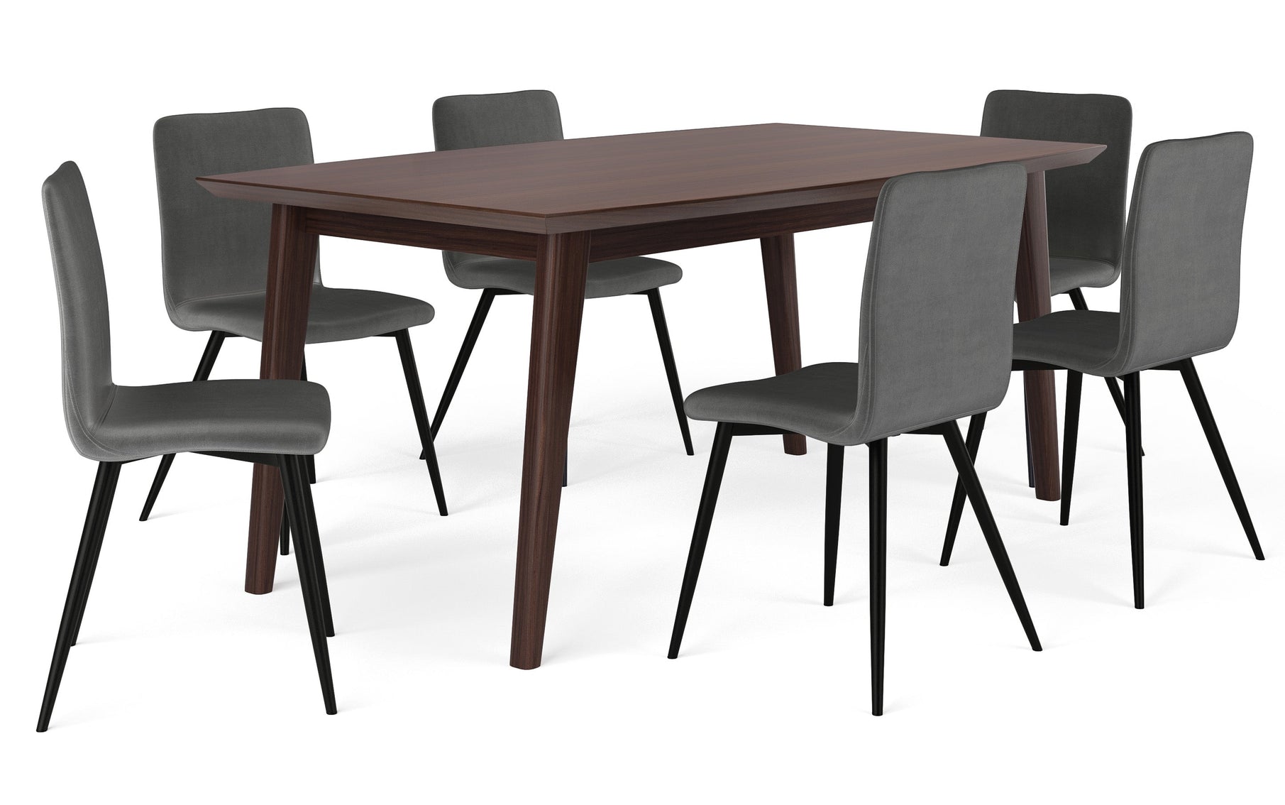 Dark Grey | Baylor II 7 Piece Dining Set