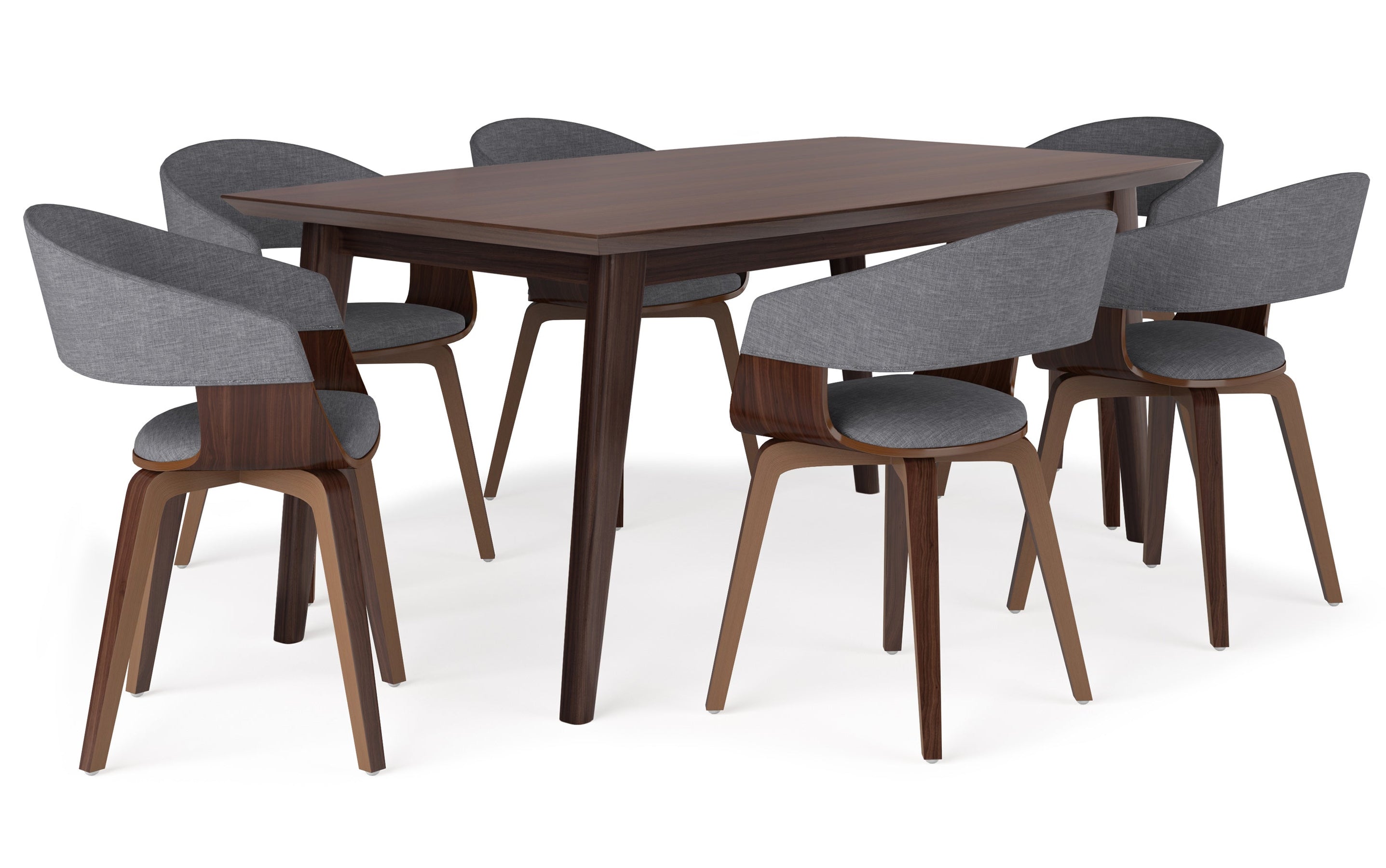 Grey | Lowell III 7 Piece Dining Set