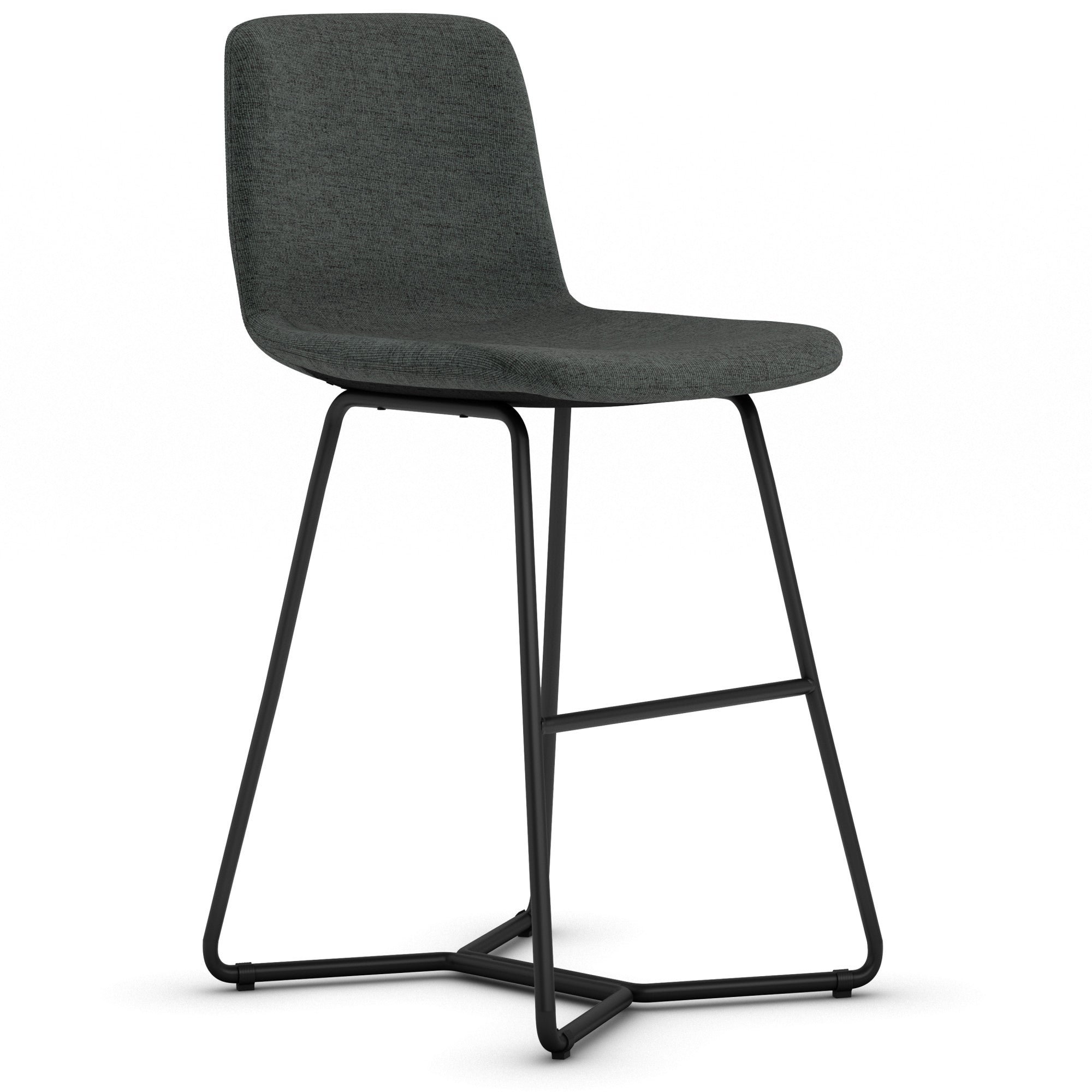 Charcoal Grey | Wilcox Counter Height Stool (Set of 2)