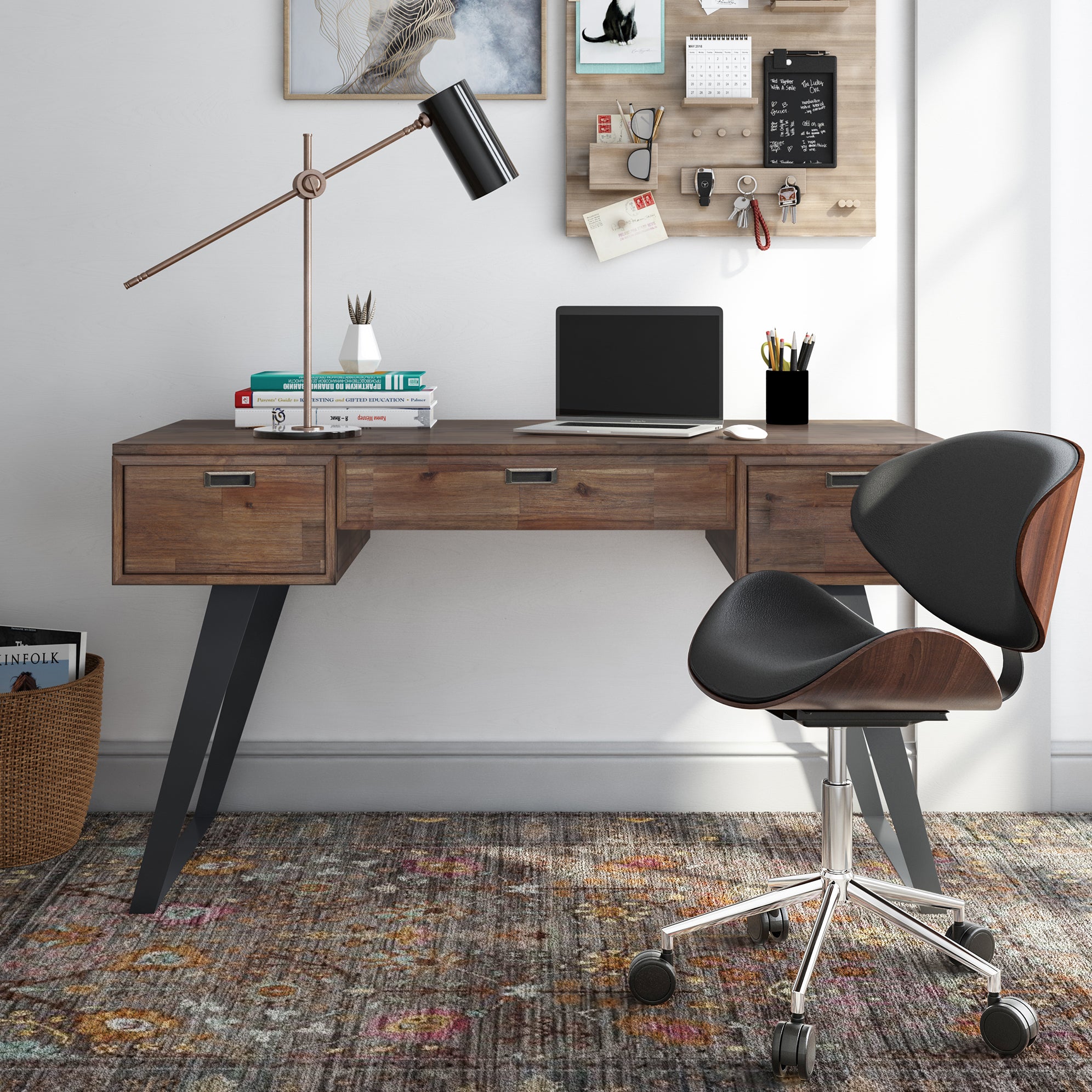 Trendy home office deals desks