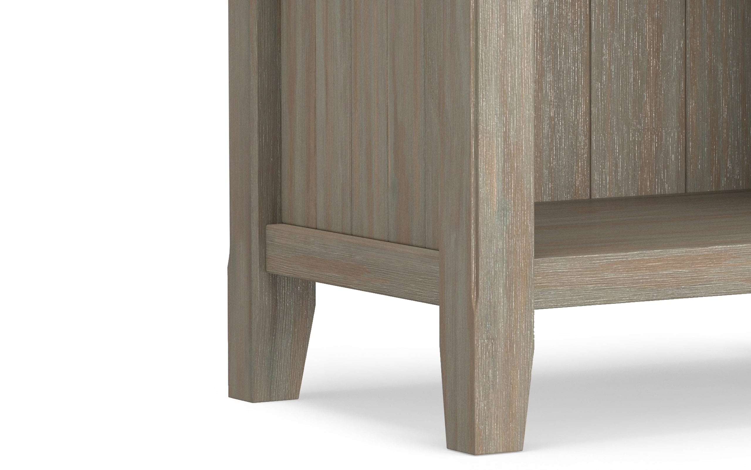 Distressed Grey | Acadian Bedside Table