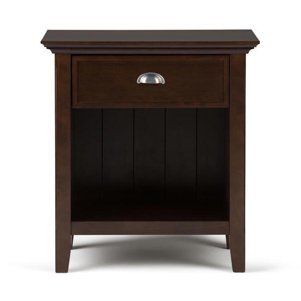 Brunette Brown | Acadian Bedside Table