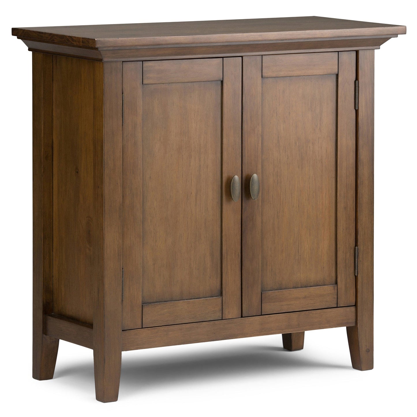 Rustic Natural Aged Brown | Redmond 32 inch Low Storage Cabinet