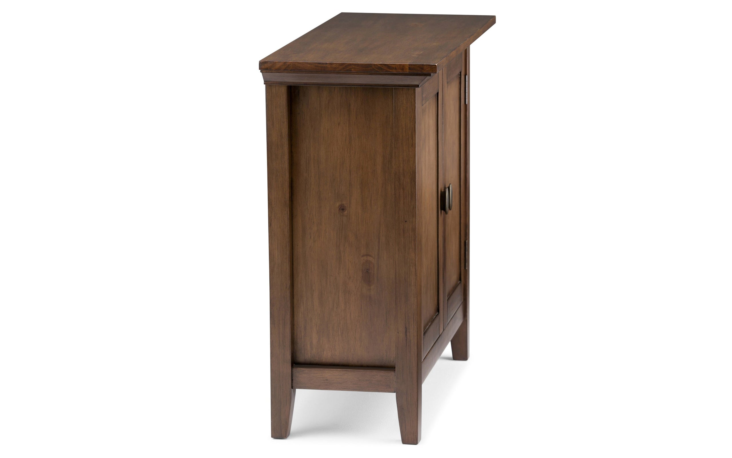 Rustic Natural Aged Brown | Redmond 32 inch Low Storage Cabinet