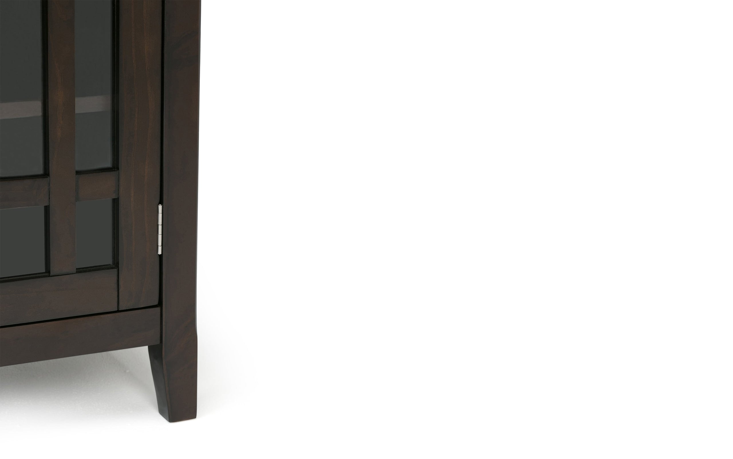 Dark Tobacco Brown Solid Wood - Pine | Bedford Tall TV Stand