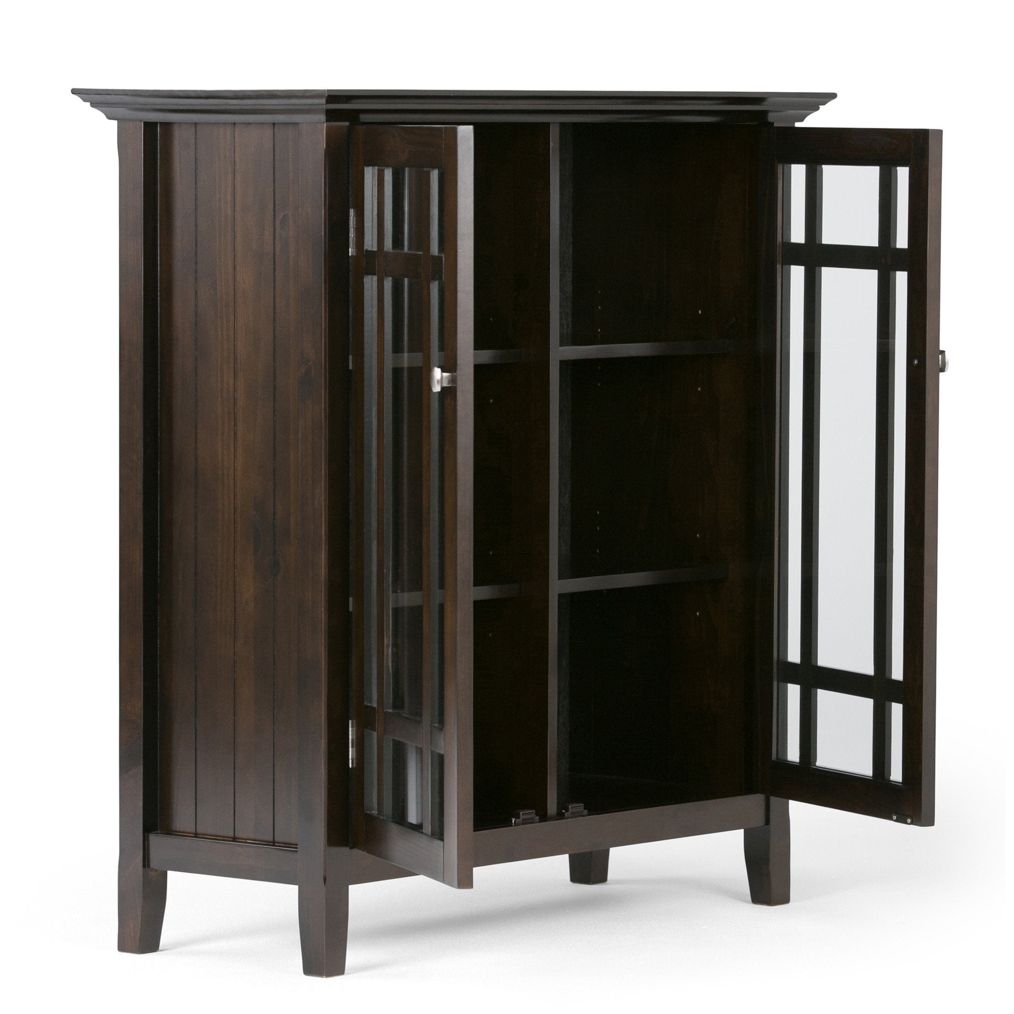 Dark Tobacco Brown | Bedford Medium Storage Cabinet