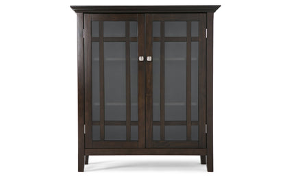 Dark Tobacco Brown | Bedford Medium Storage Cabinet