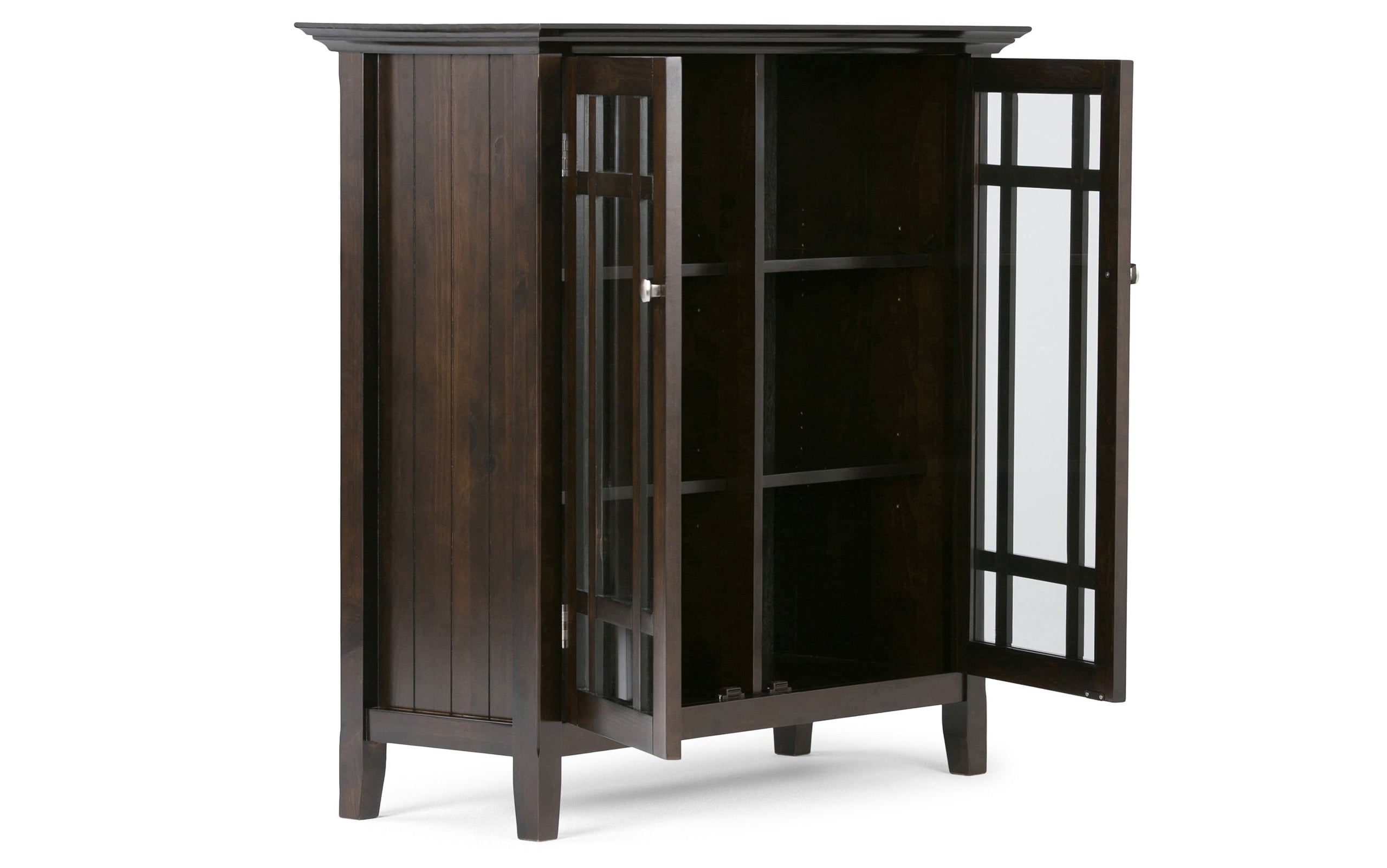 Dark Tobacco Brown | Bedford Medium Storage Cabinet