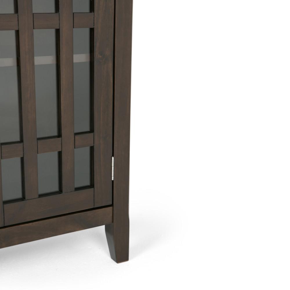 Dark Tobacco Brown | Bedford Low Storage Cabinet