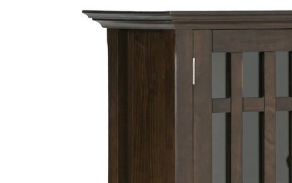 Dark Tobacco Brown | Bedford Low Storage Cabinet