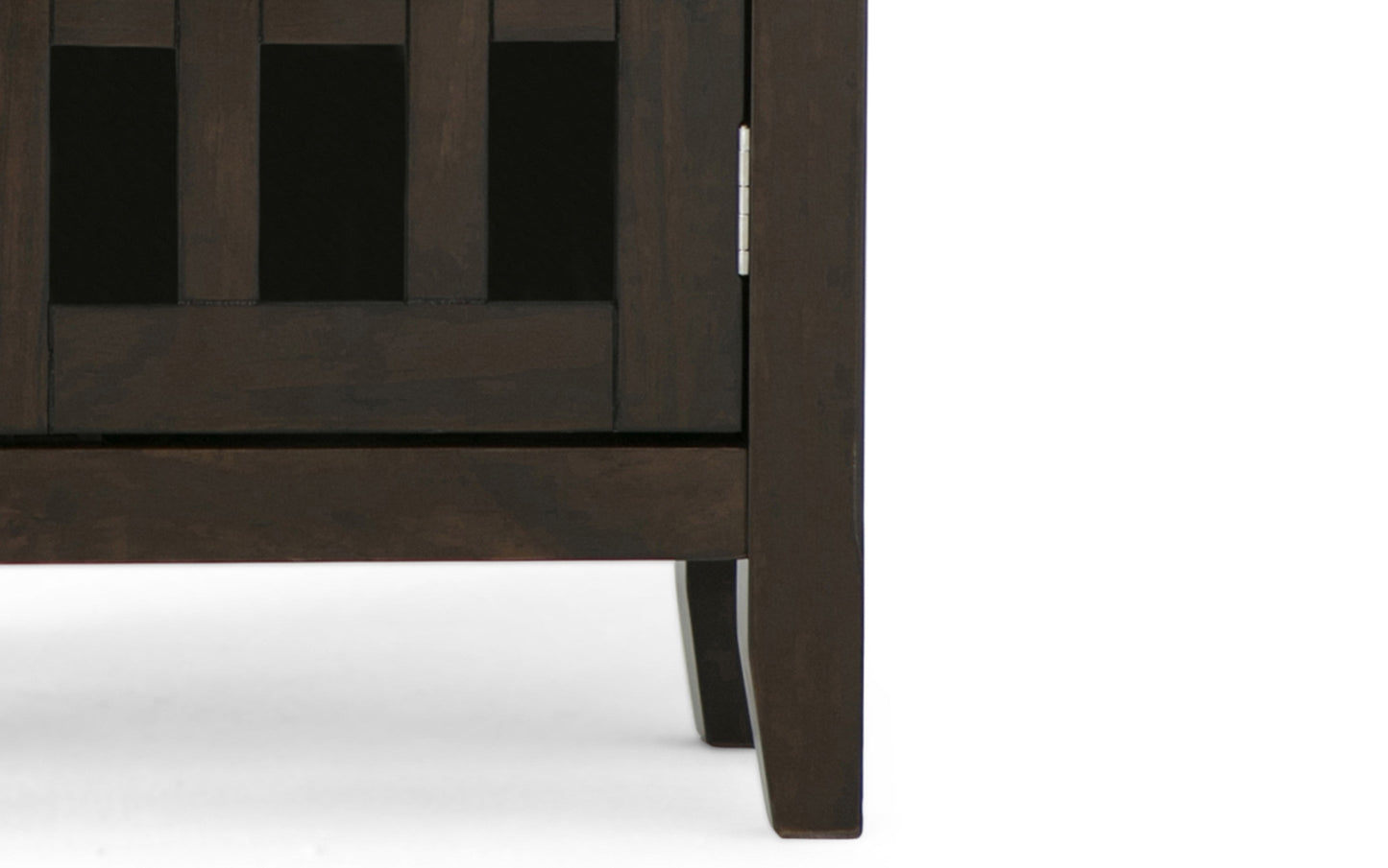 Dark Tobacco Brown | Bedford Low Storage Cabinet