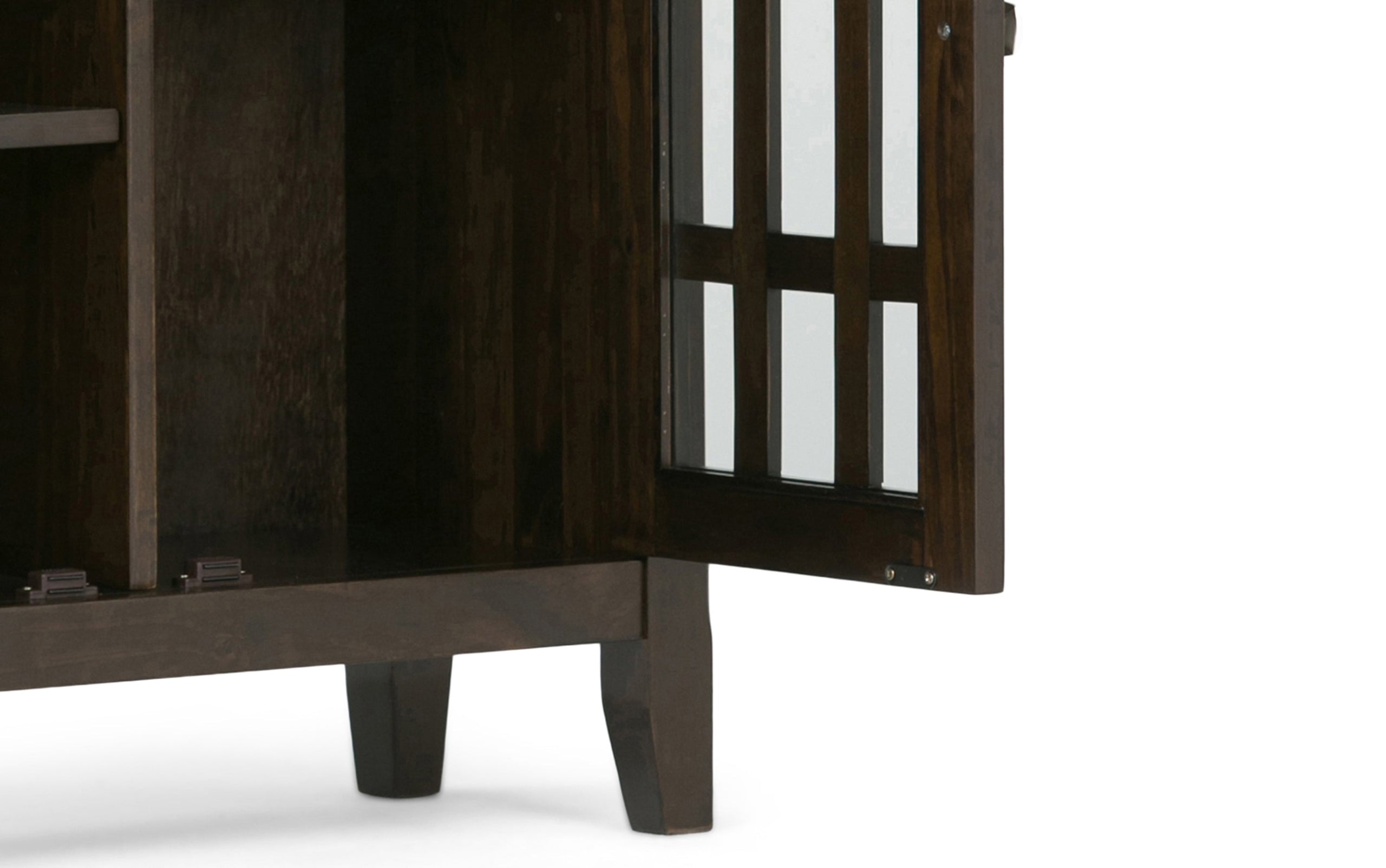 Dark Tobacco Brown | Bedford Low Storage Cabinet