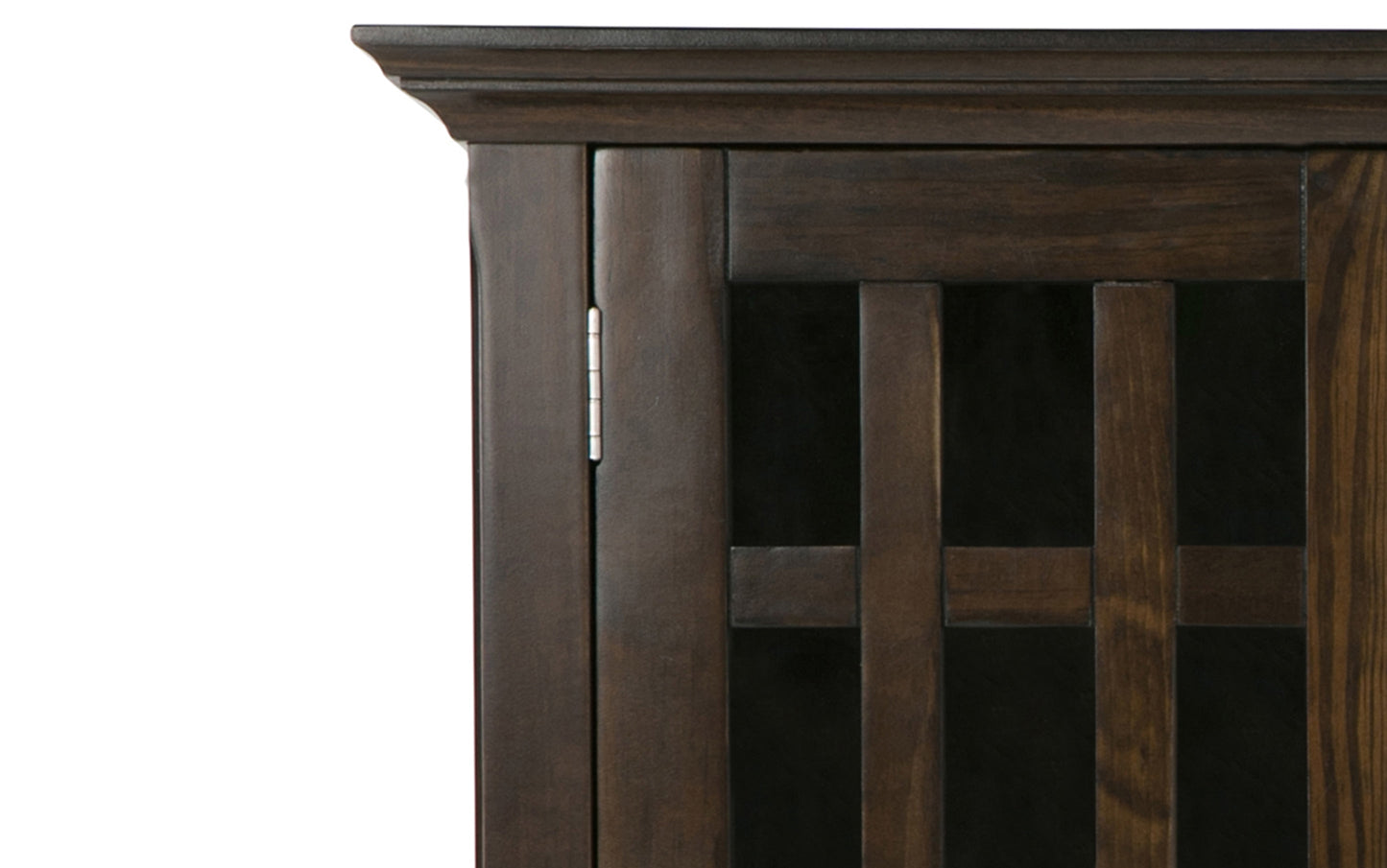 Dark Tobacco Brown | Bedford Low Storage Cabinet