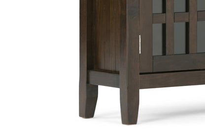 Dark Tobacco Brown | Bedford Low Storage Cabinet