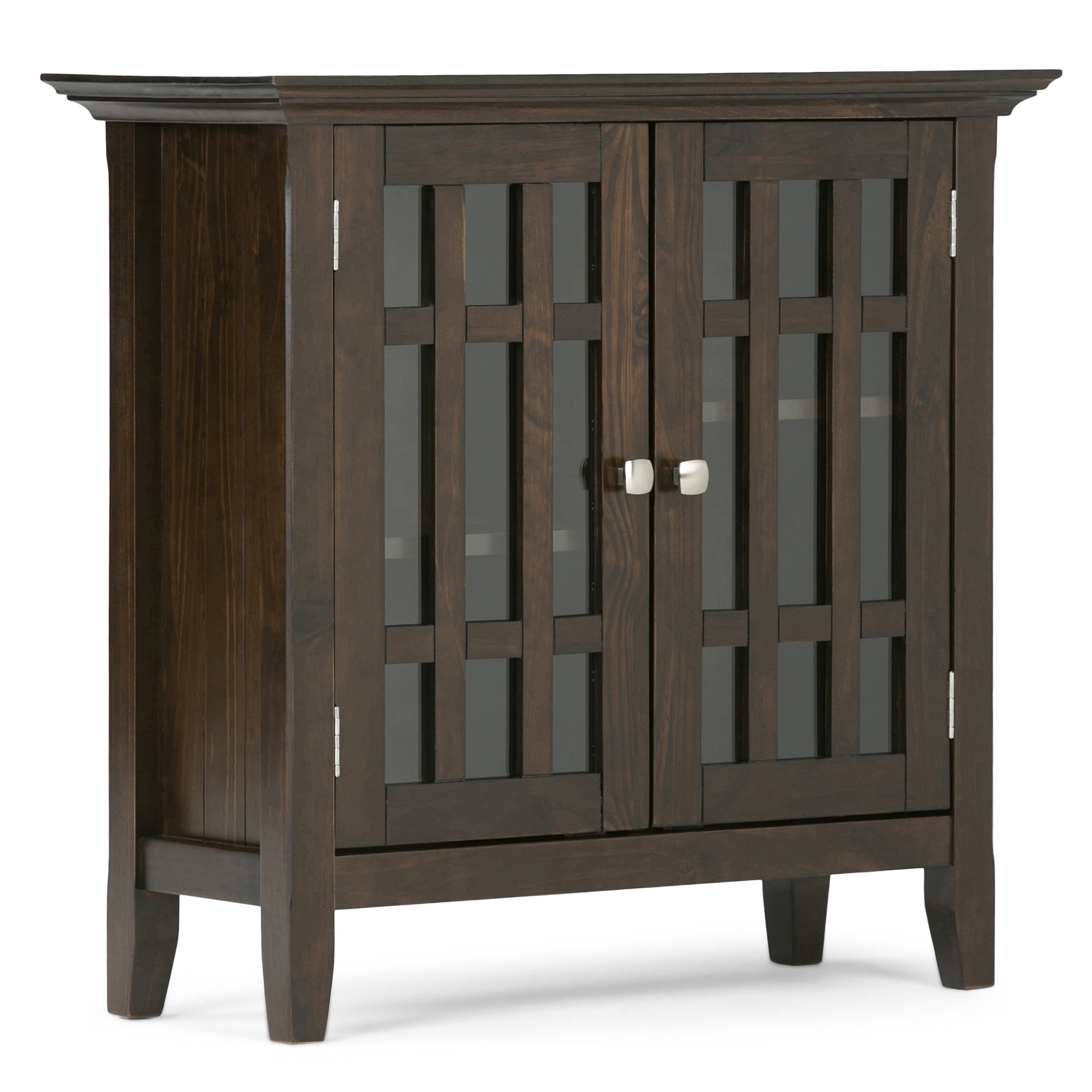 Dark Tobacco Brown | Bedford Low Storage Cabinet