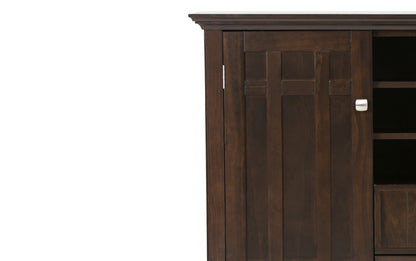 Dark Tobacco Brown | Bedford Sideboard Buffet & Winerack