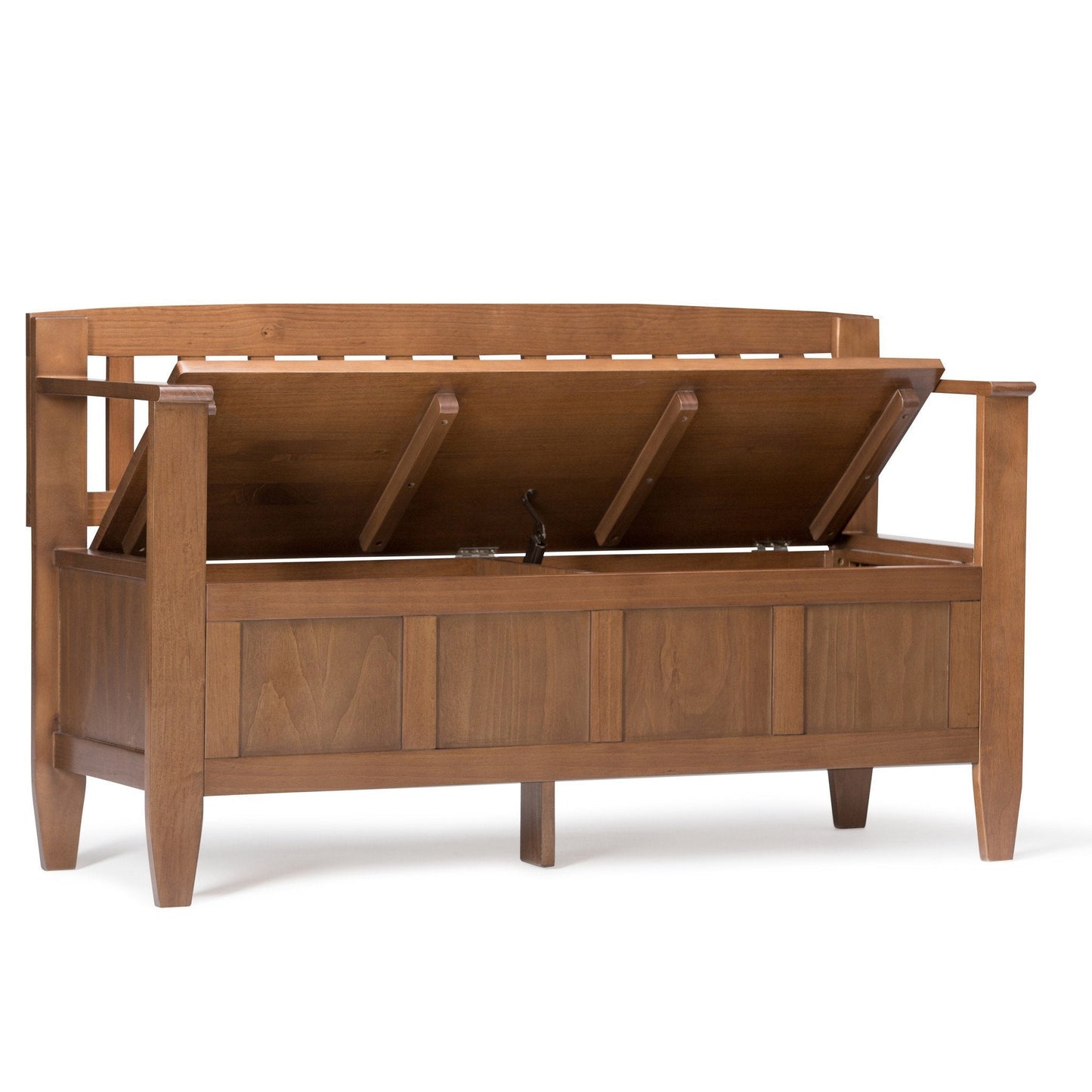 Medium Saddle Brown | Brooklyn Entryway Bench