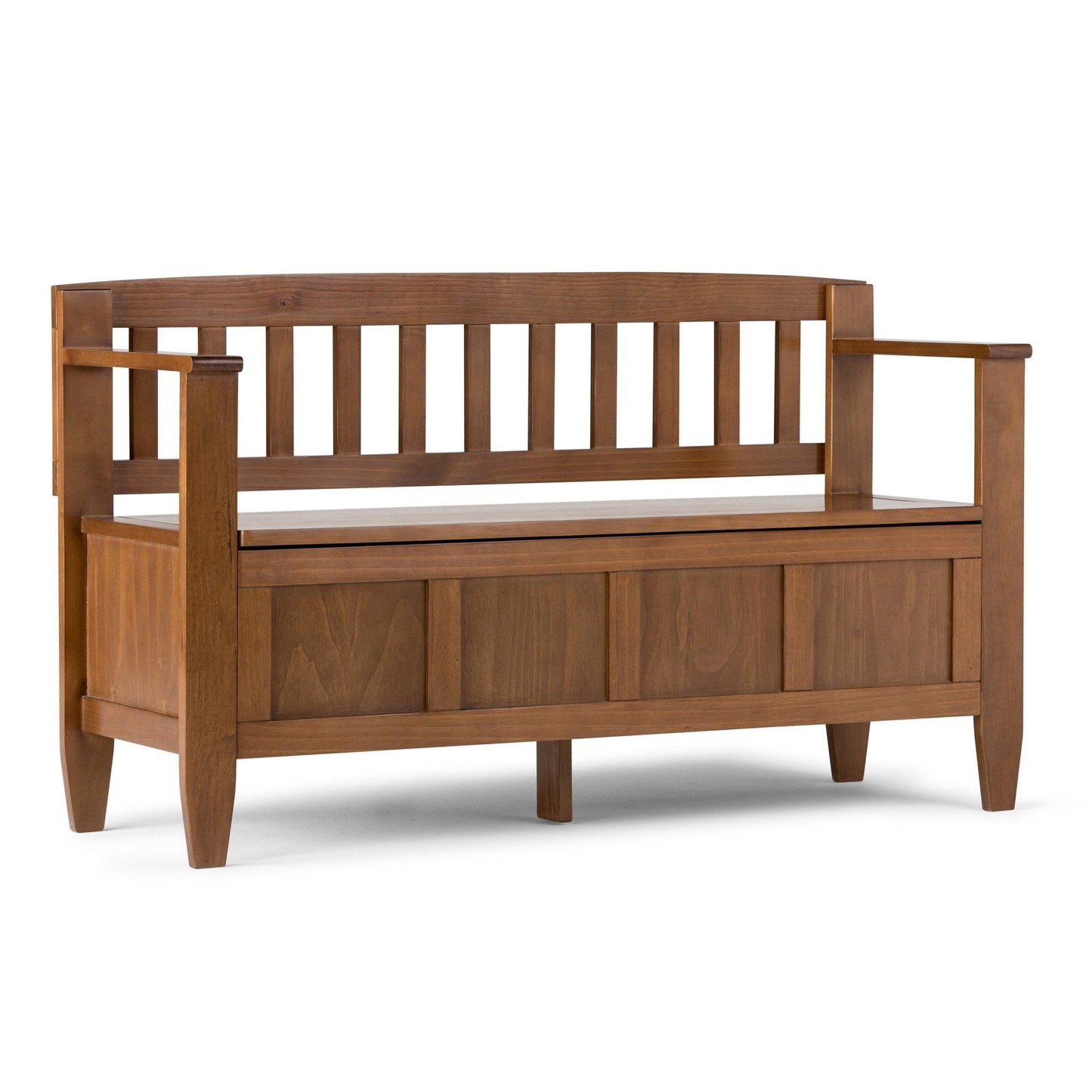 Medium Saddle Brown | Brooklyn Entryway Bench