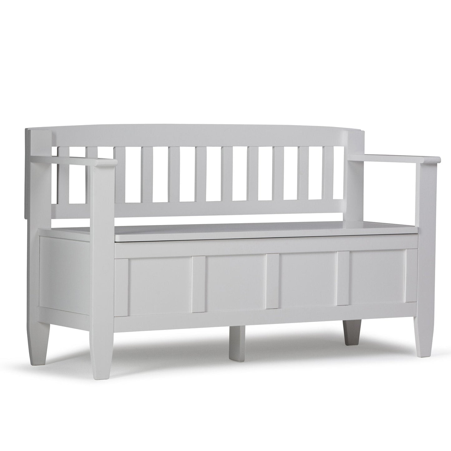 White | Brooklyn Entryway Bench