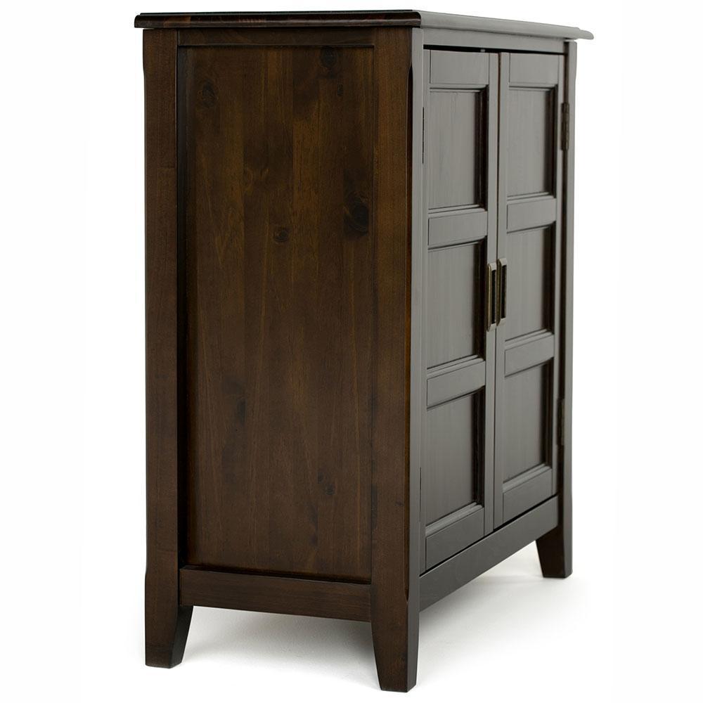 Mahogany Brown | Burlington Low Storage Cabinet