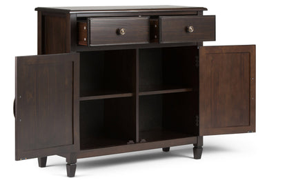 Dark Chestnut Brown | Connaught Entryway Storage Cabinet