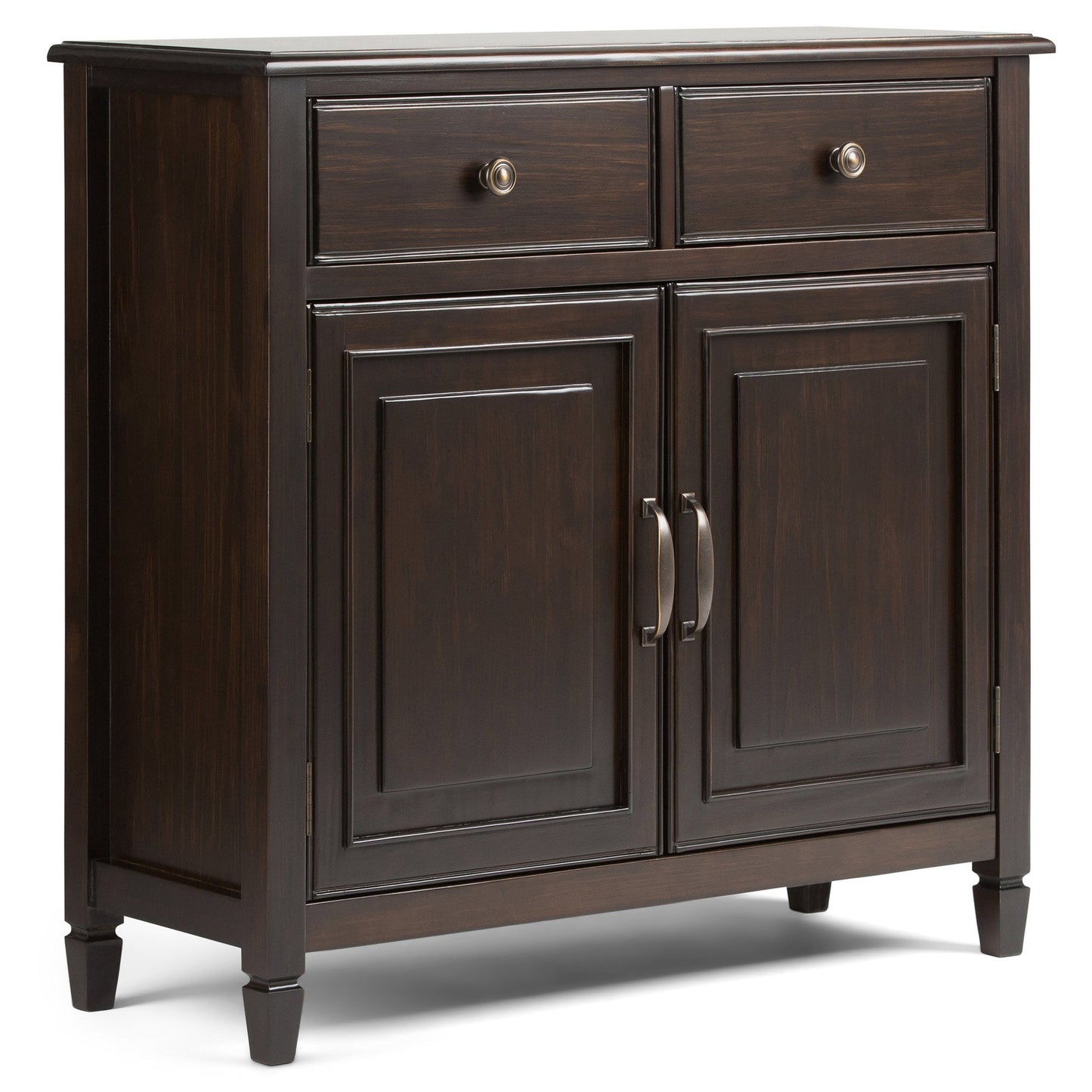 Dark Chestnut Brown | Connaught Entryway Storage Cabinet