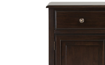 Dark Chestnut Brown | Connaught Entryway Storage Cabinet