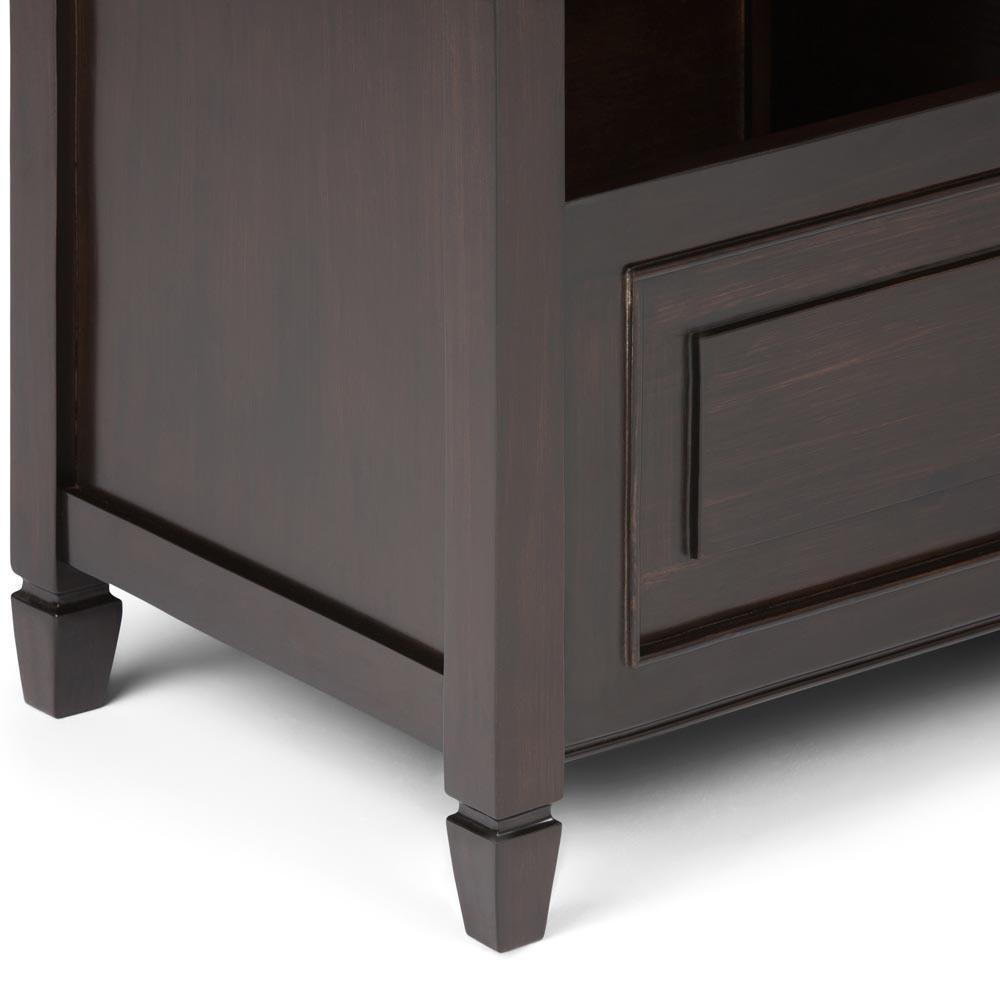 Dark Chestnut Brown | Connaught Entryway Storage Bench