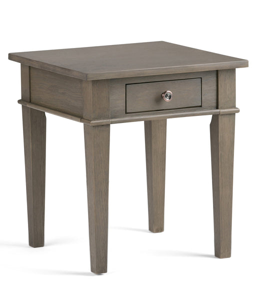 Farmhouse Grey | Carlton 18 inch End Side Table