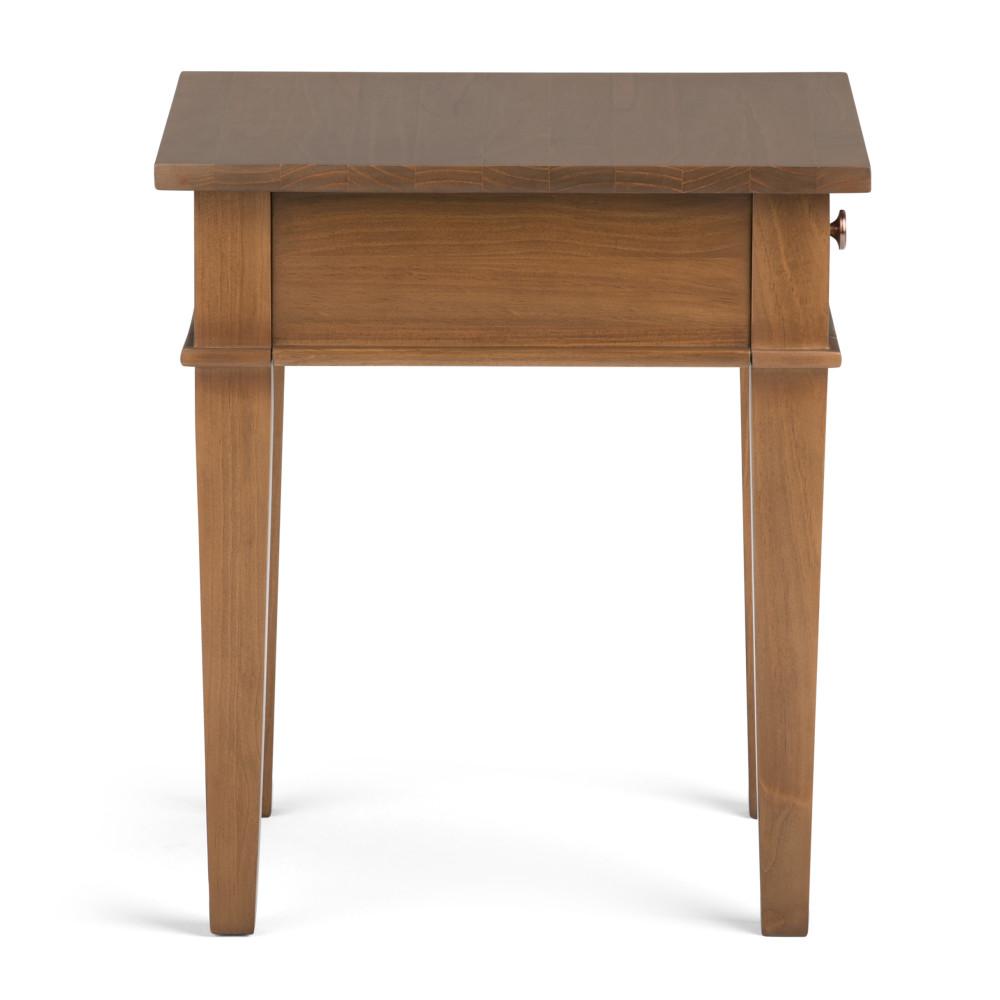 Medium Saddle Brown | Carlton 18 inch End Side Table