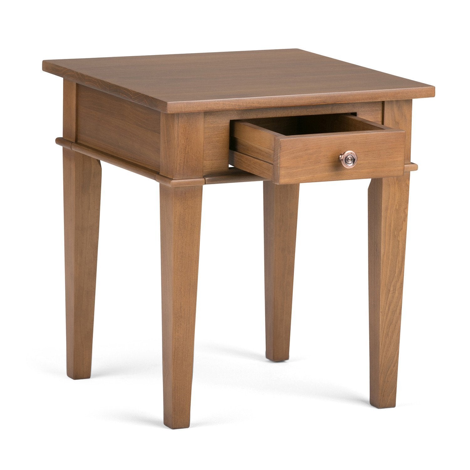 Medium Saddle Brown | Carlton 18 inch End Side Table