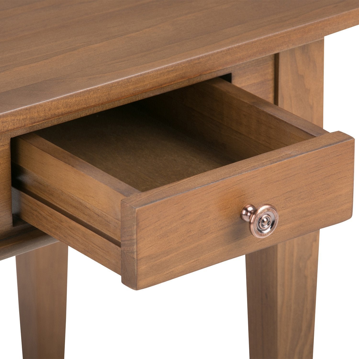 Medium Saddle Brown | Carlton 18 inch End Side Table