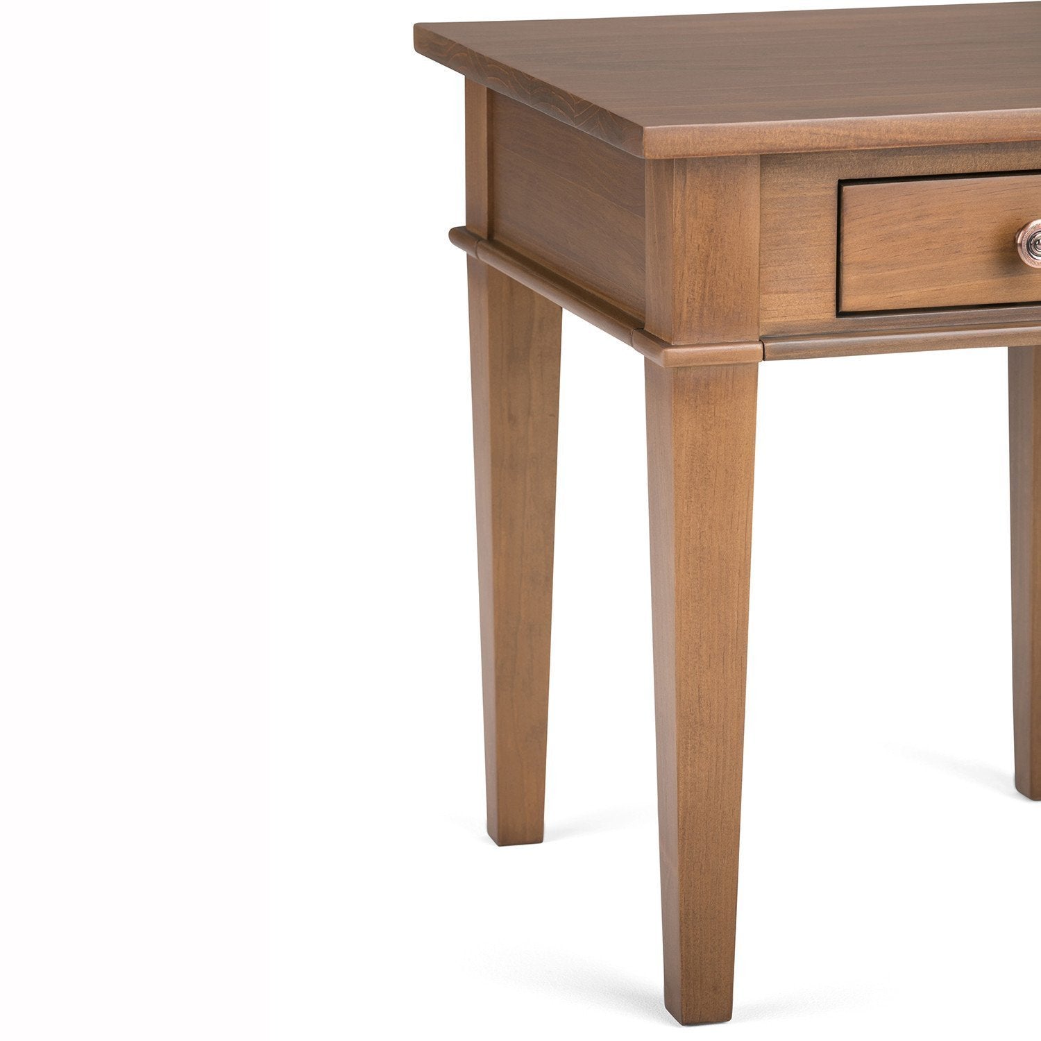 Medium Saddle Brown | Carlton 18 inch End Side Table