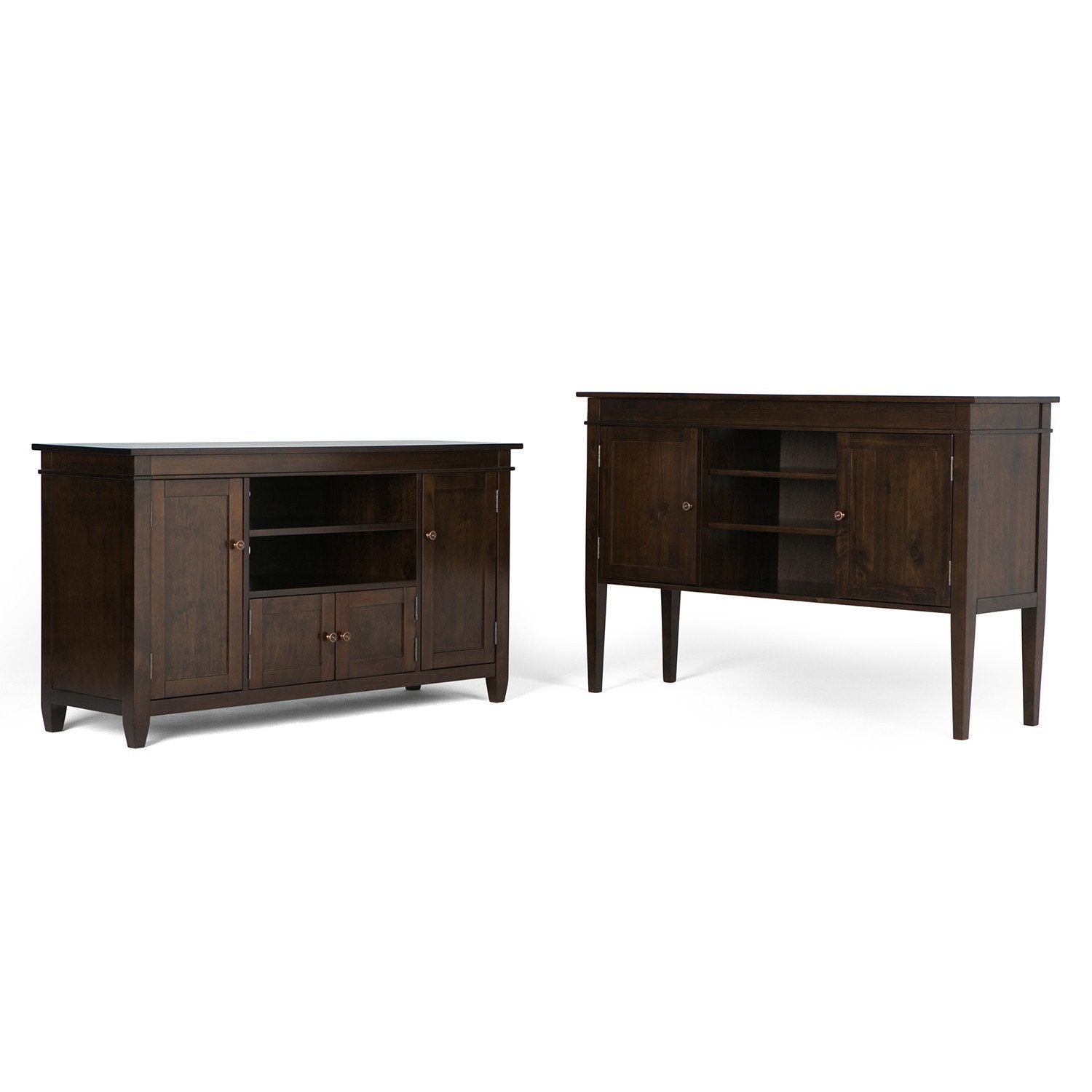 Dark Tobacco Brown | Carlton TV Stand