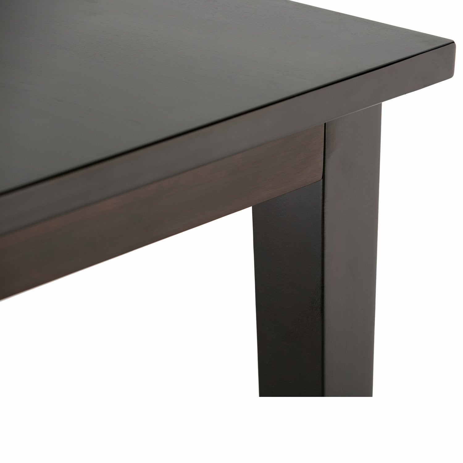 Java Brown Rubberwood | Eastwood 54 inch Square Dining Table