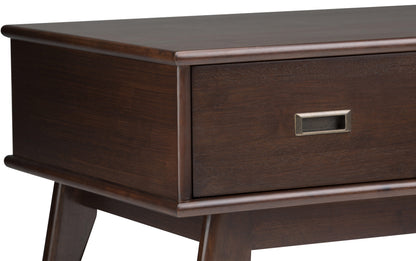 Medium Auburn Brown | Draper Mid Century Coffee Table