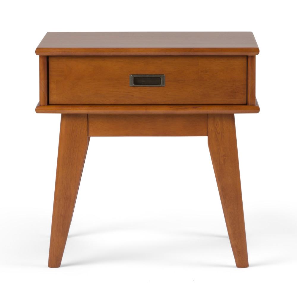 Teak Brown | Draper Mid Century End Table