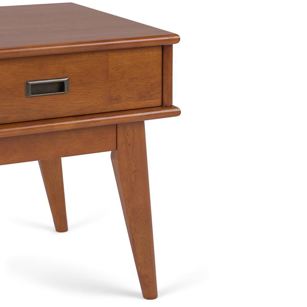 Teak Brown | Draper Mid Century End Table