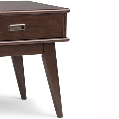 Medium Auburn Brown | Draper Mid Century End Table