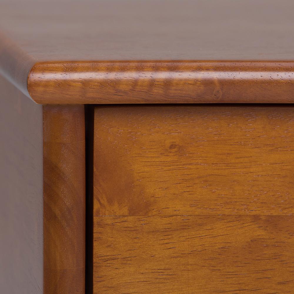 Teak Brown | Draper Mid Century Side Table