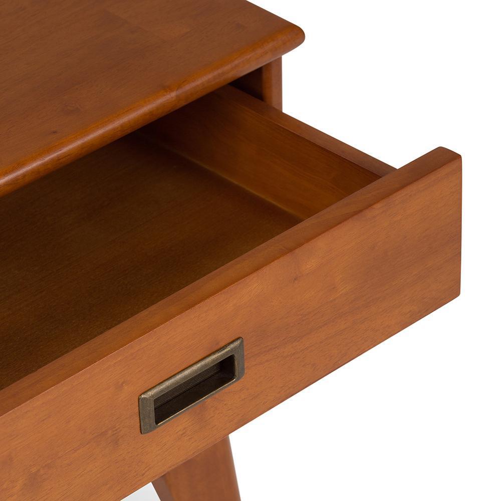 Teak Brown | Draper Mid Century Side Table