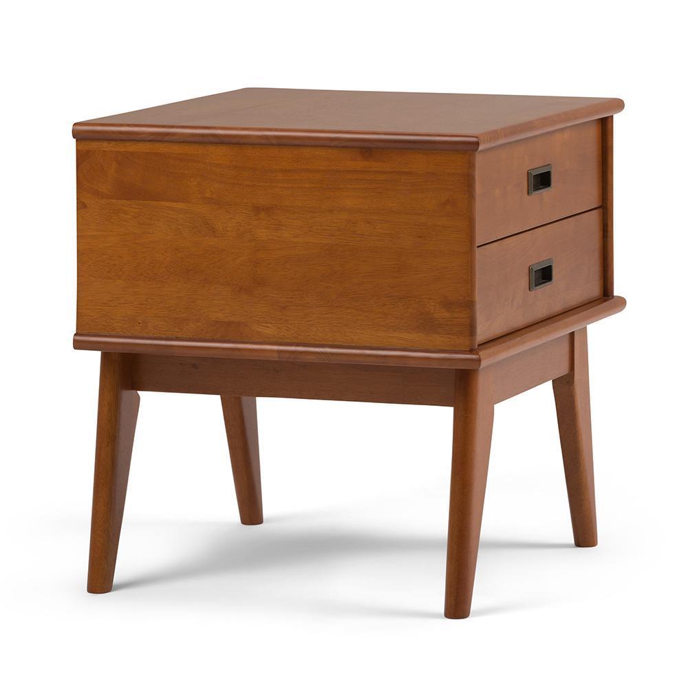 Teak Brown | Draper Mid Century Side Table