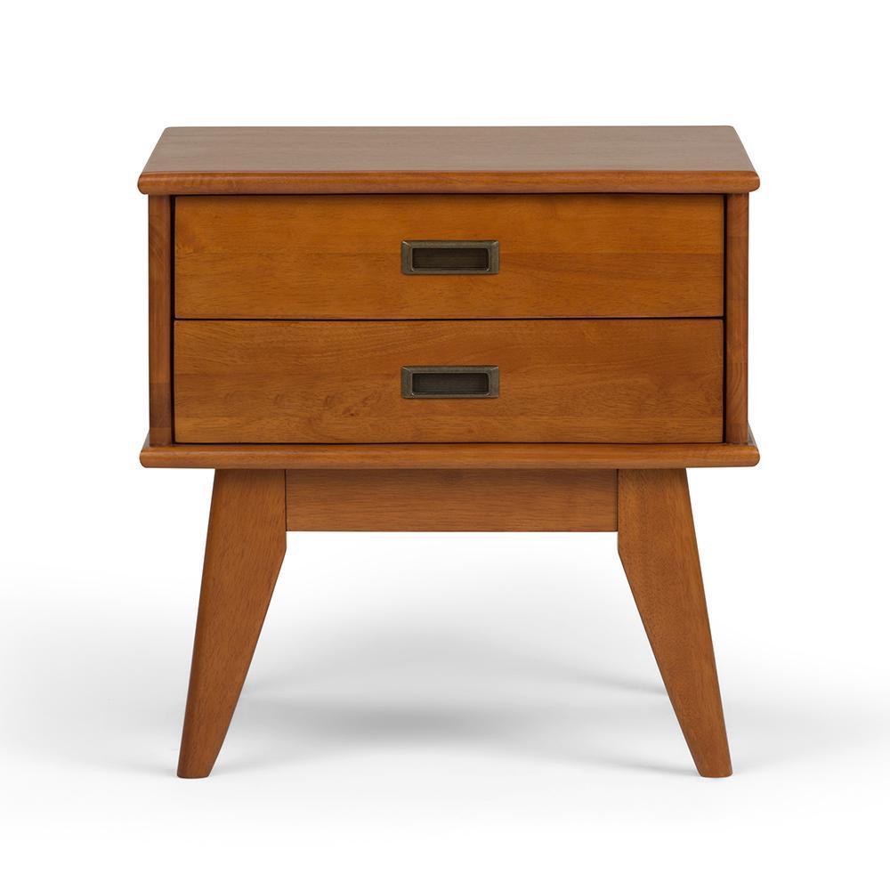 Teak Brown | Draper Mid Century Side Table