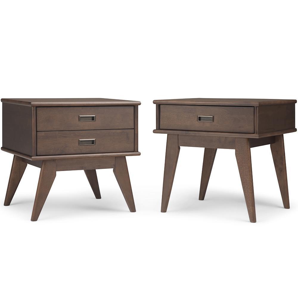 Walnut Brown | Draper Mid Century Side Table