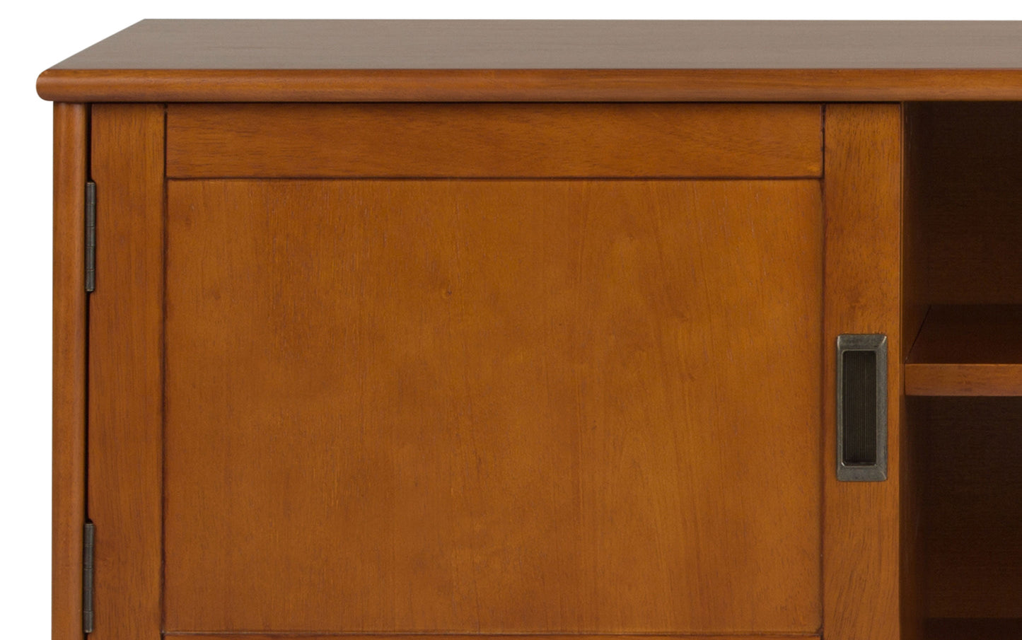 Teak Brown | Draper Mid Century Low TV Stand