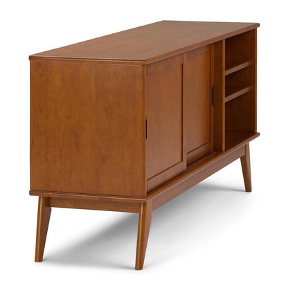 Teak Brown | Draper Mid Century Medium TV Media Stand