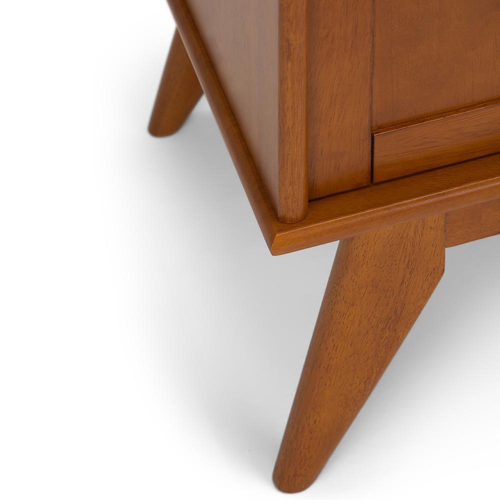 Teak Brown | Draper Mid Century Medium TV Media Stand