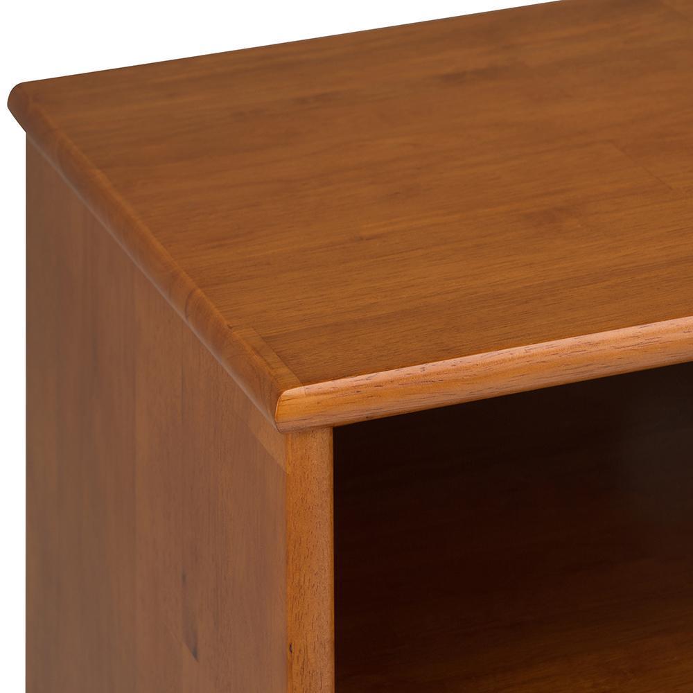 Teak Brown | Draper Mid Century Tall TV Media Stand